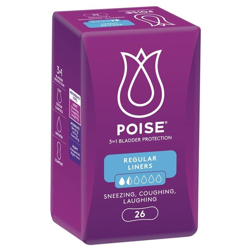 Poise 失禁护垫 加长型 22片