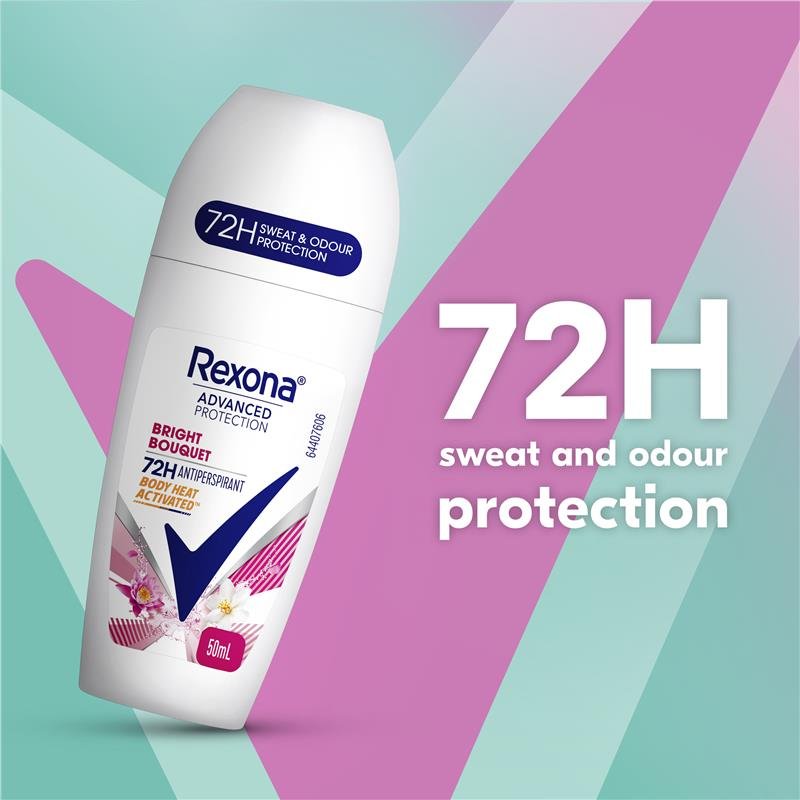 Rexona 舒耐 女士走珠止汗露 亮丽花香 50ml