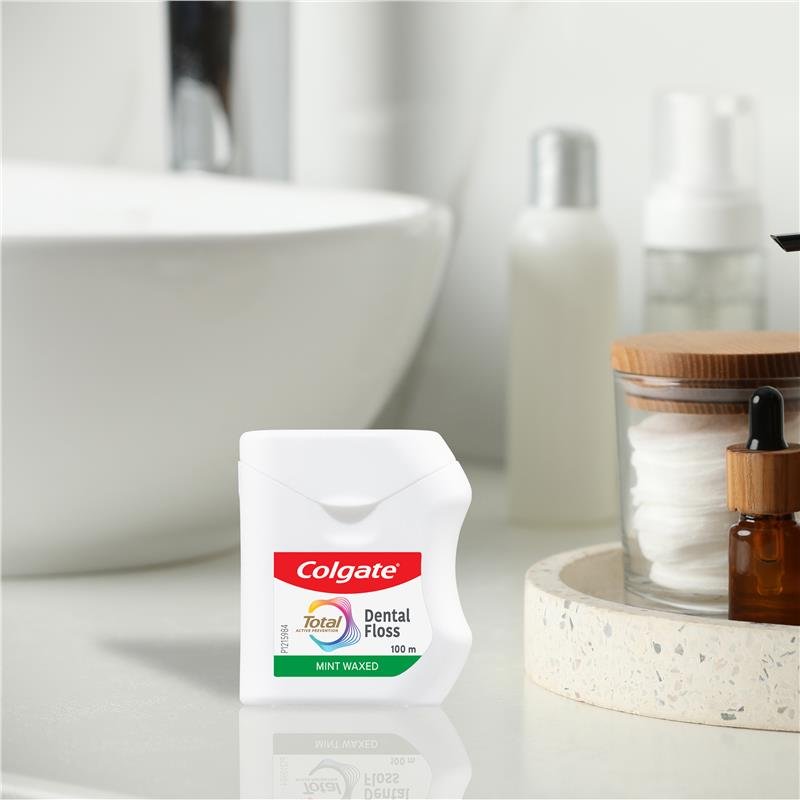 Colgate 高露洁 全效薄荷含蜡牙线 100m