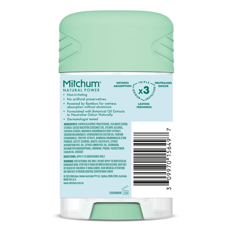 Mitchum 女士天然止汗膏 椰香 40g