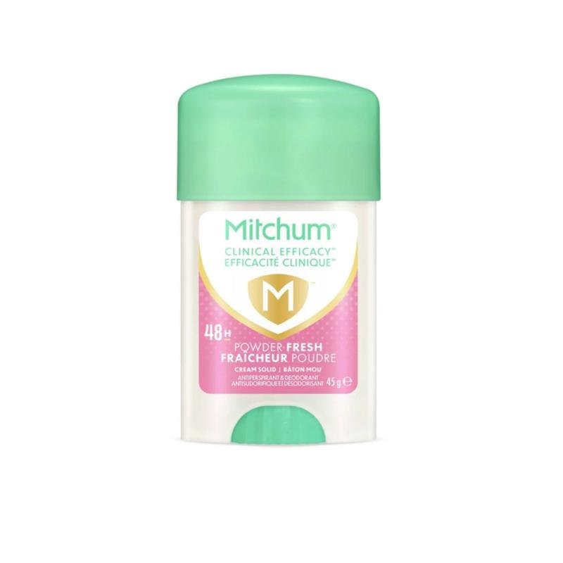 Mitchum 女士强效止汗膏 粉末清新 45g