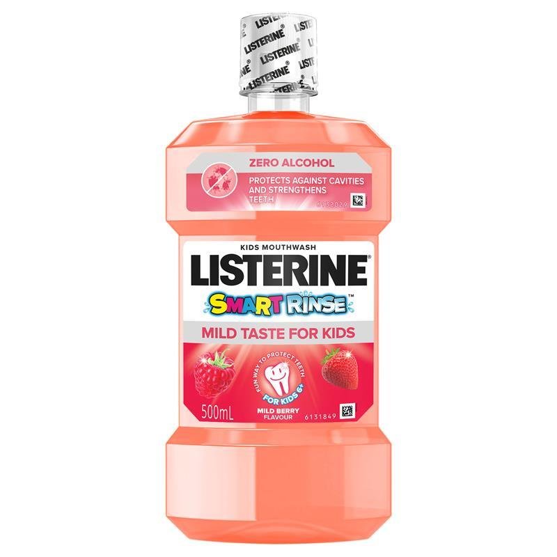 Listerine 李施德林 儿童漱口水 浆果味 500ml