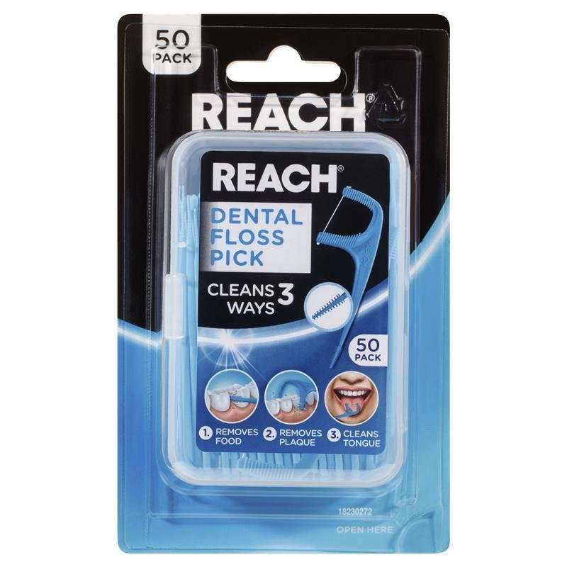 Reach 牙线棒 50支