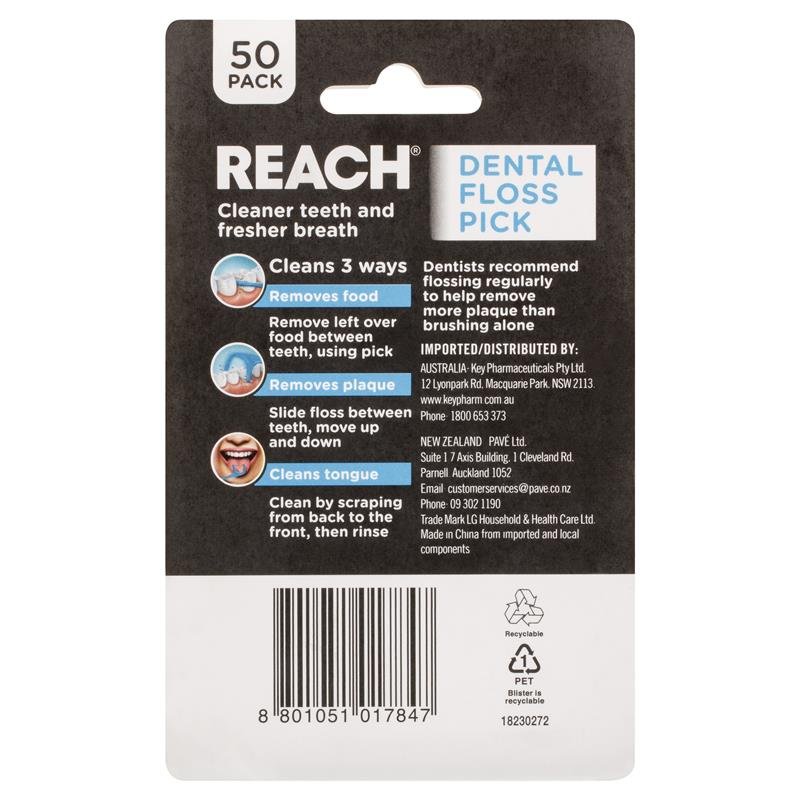 Reach 牙线棒 50支