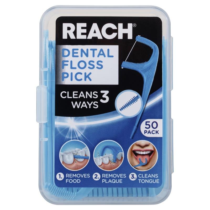 Reach 牙线棒 50支