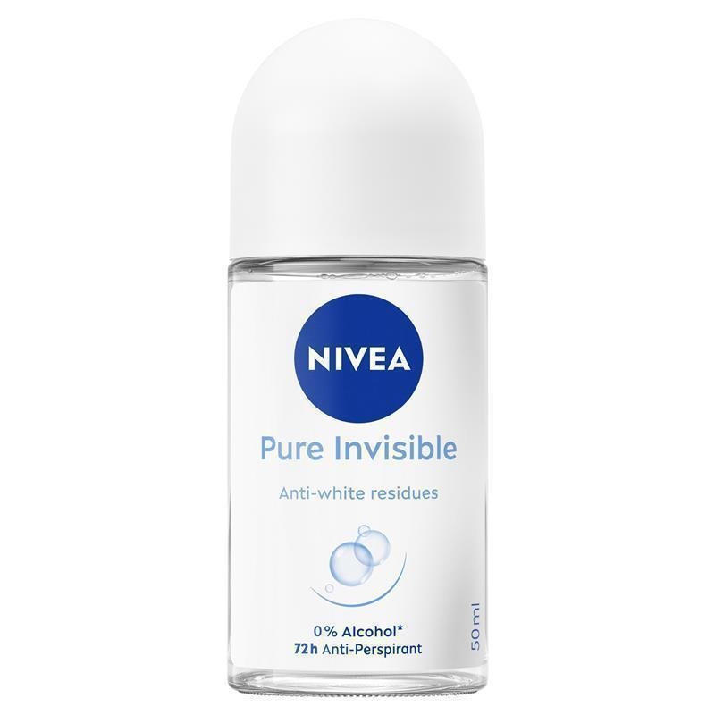 NIVEA 妮维雅 女士走珠止汗露 隐形无痕 50ml
