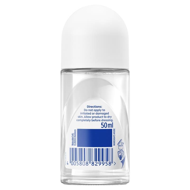 NIVEA 妮维雅 女士走珠止汗露 隐形无痕 50ml