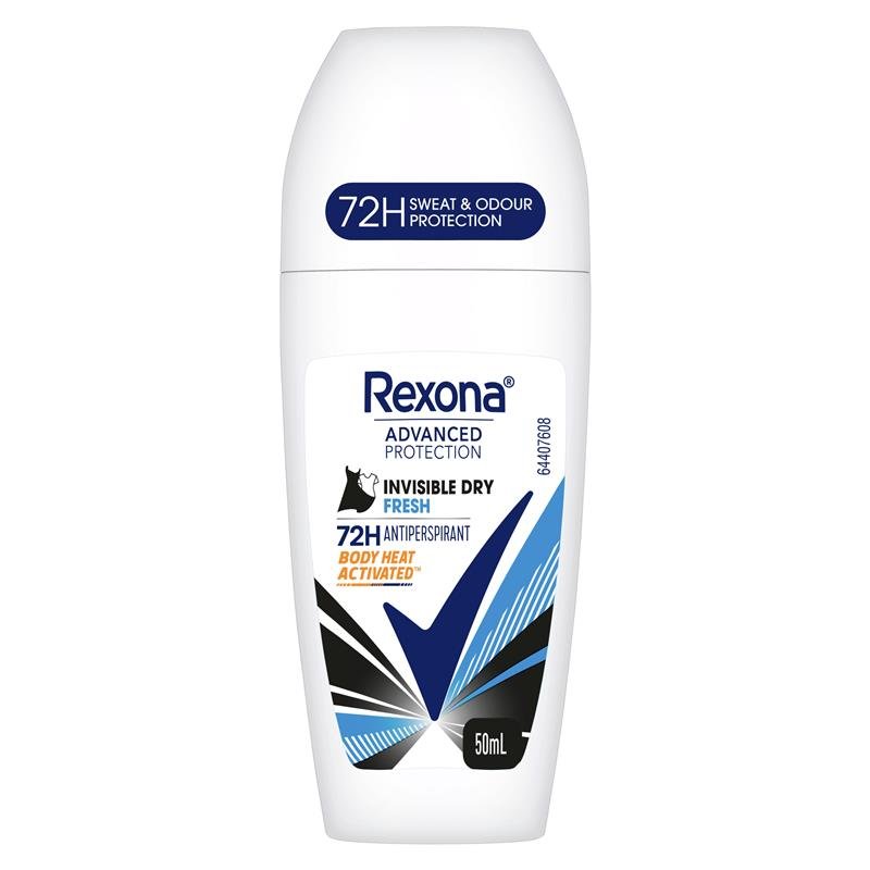 Rexona 舒耐 女士走珠止汗露 隐形干爽清新 50ml