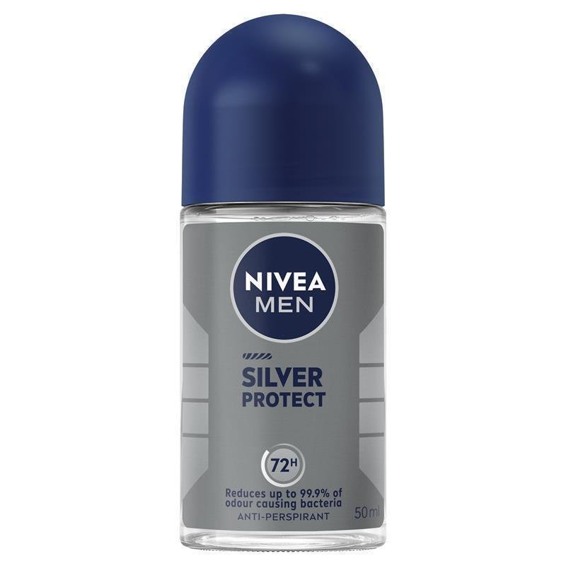 NIVEA MEN 妮维雅 男士走珠止汗露 银离子防护 50ml