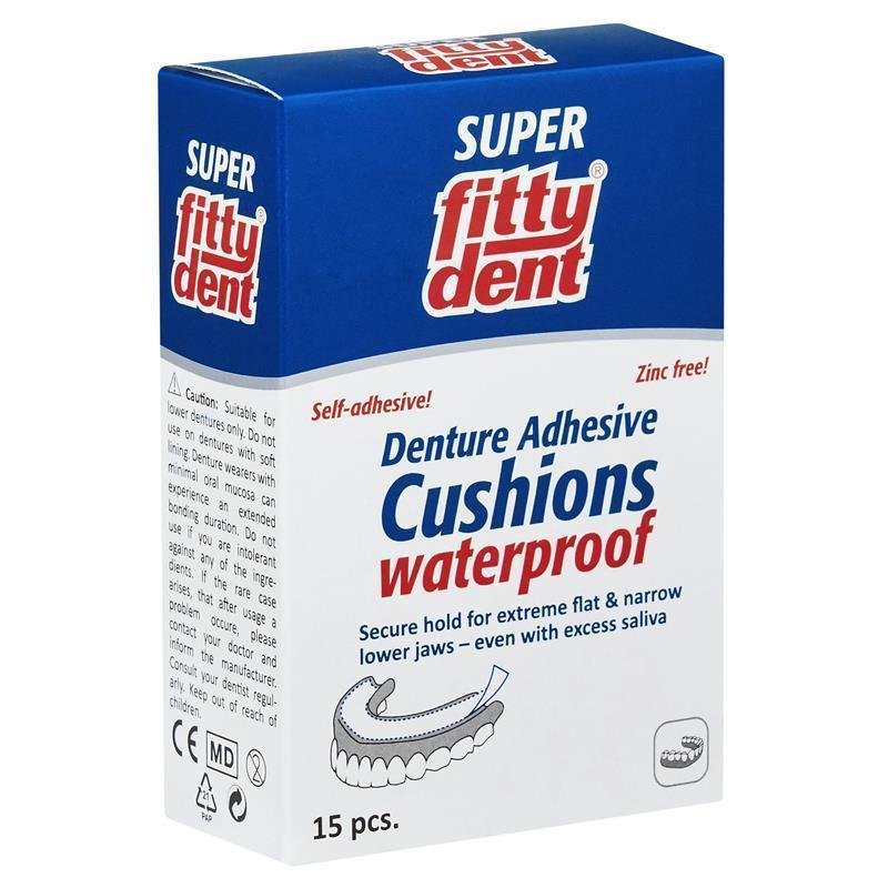 Fittydent 下假牙粘合垫 15片