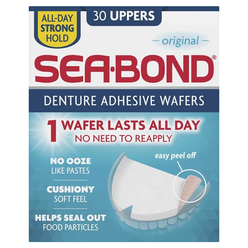 Sea Bond 上假牙粘合片 30片