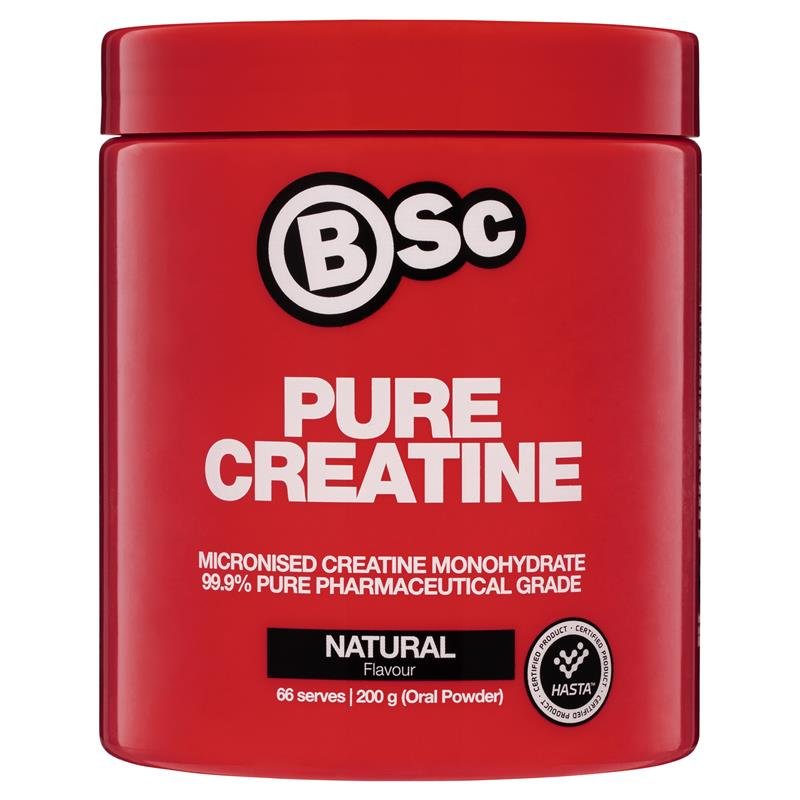 BSc 纯肌酸粉 200g