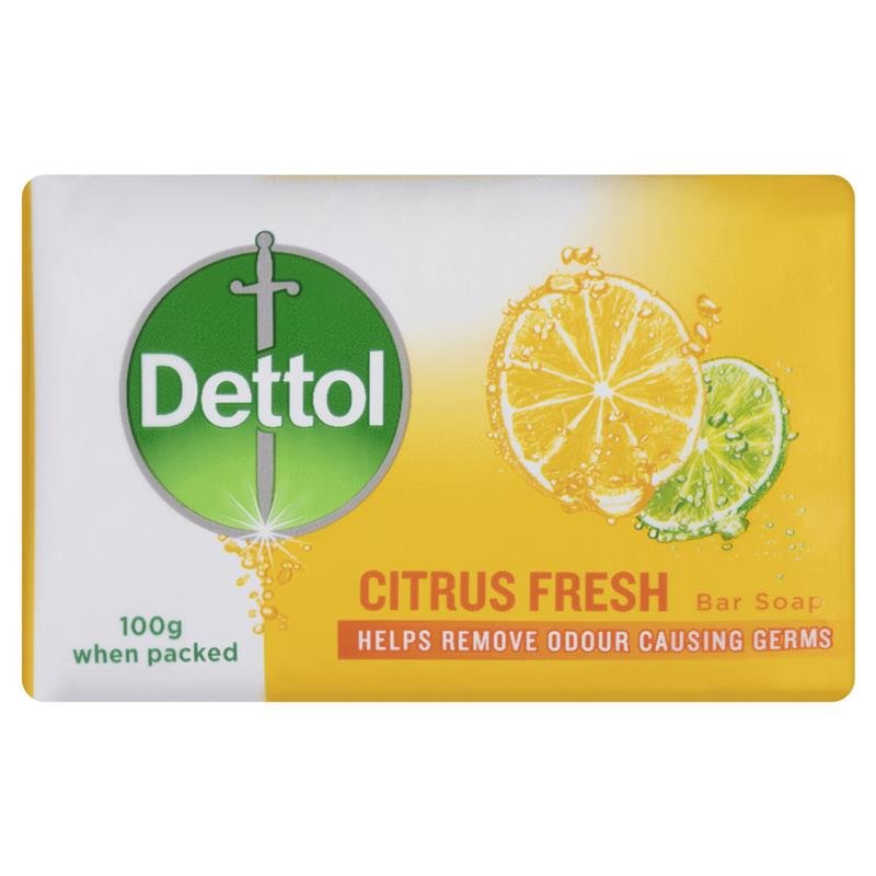 Dettol 滴露 清新柑橘香皂 3x100g