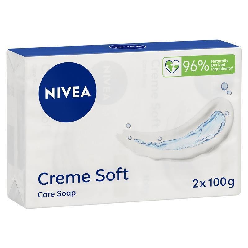 NIVEA 妮维雅 柔肤香皂 2x100g