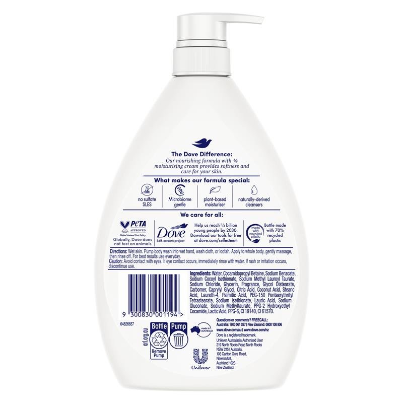 Dove 多芬 清新护理沐浴露 1L