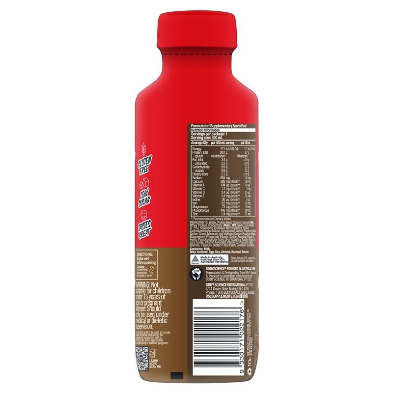 BSc 即饮蛋白奶昔 巧克力味 450ml