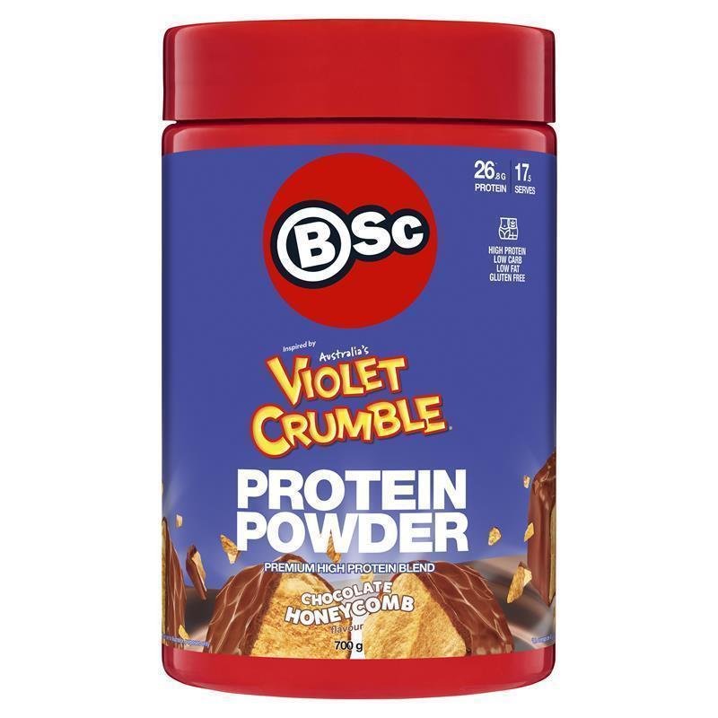 BSc x Violet Crumble 蛋白粉 巧克力蜂巢味 700g