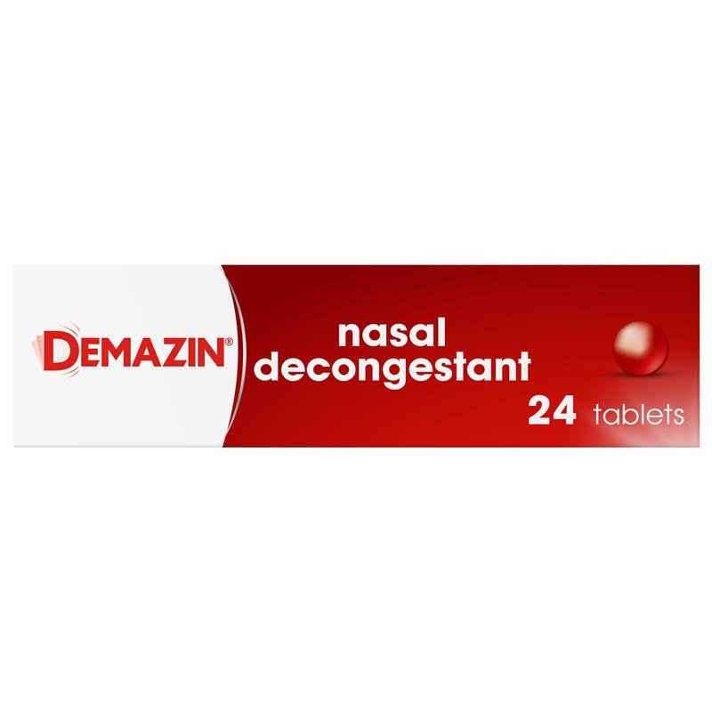 Demazin 鼻塞缓解片 24片