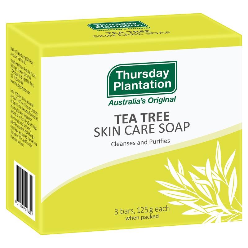 Thursday Plantation 星期四农庄 茶树香皂 3x125g