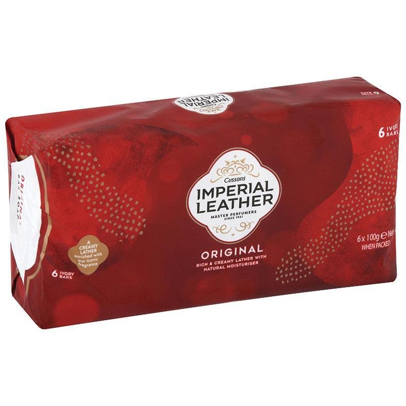 Cussons Imperial Leather 香皂 6块装 100g