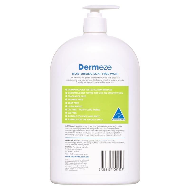 Dermeze 无皂基洗液 1L