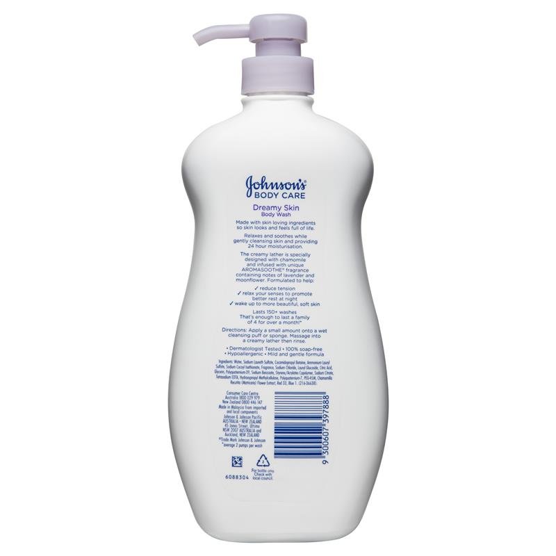 Johnson's 强生 身体护理 薰衣草月光花香沐浴露 1L