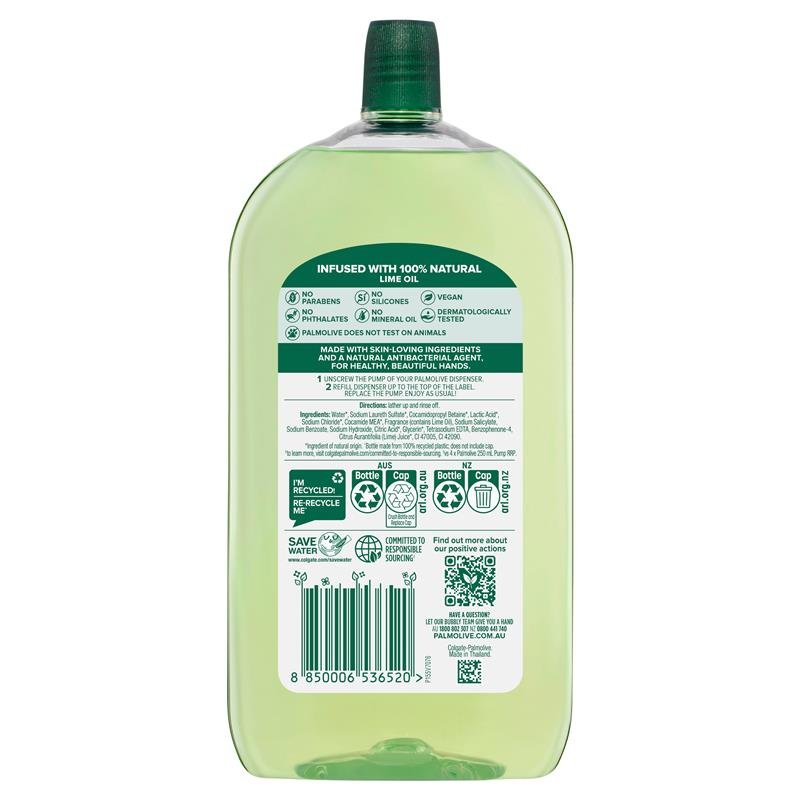 Palmolive 棕榄 抗菌洗手液 青柠除味补充装 1L