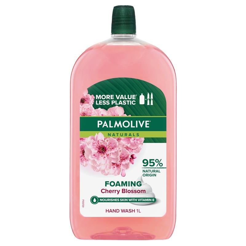 Palmolive 棕榄 自然泡沫洗手液补充装 樱花 1L