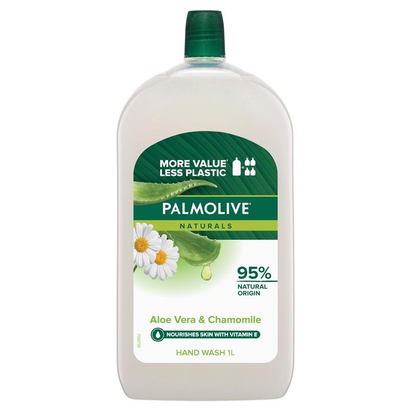 Palmolive 棕榄 自然柔洗洗手液补充装 芦荟洋甘菊 1L