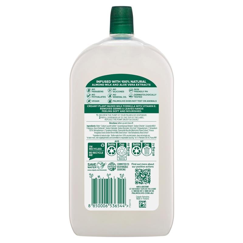 Palmolive 棕榄 自然柔洗洗手液补充装 芦荟洋甘菊 1L