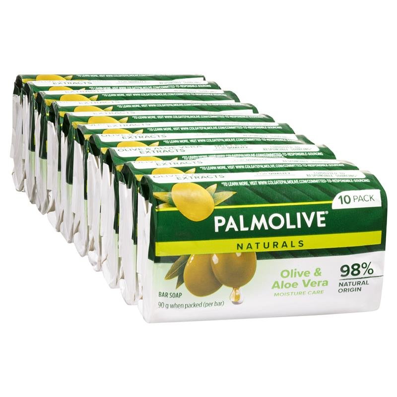 Palmolive 棕榄 橄榄芦荟香皂 90g 10块装