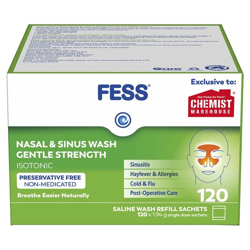 Fess 鼻腔鼻窦清洗盐 120袋