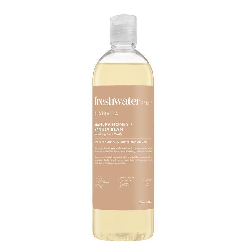 Freshwater Farm 麦卢卡蜂蜜香草沐浴露 500ml