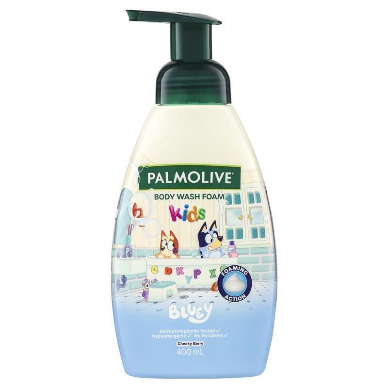 Palmolive 棕榄 儿童Bluey泡沫沐浴露 莓果味 400ml