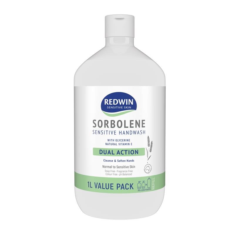 Redwin Sorbolene 山梨醇保湿洗手液 补充装 1L