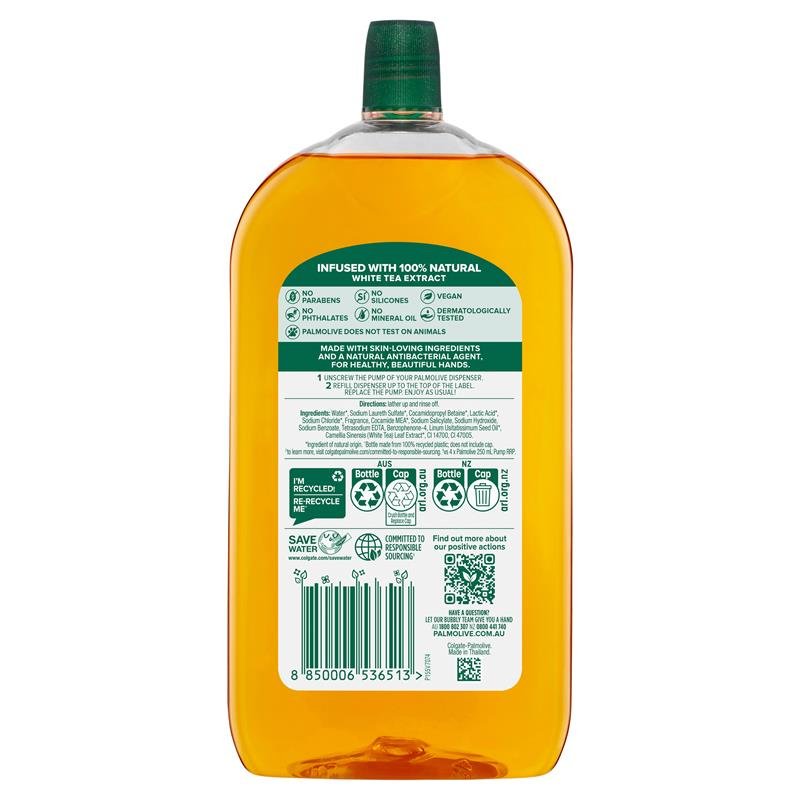 Palmolive 棕榄 抗菌温和洁净洗手液 补充装 1L
