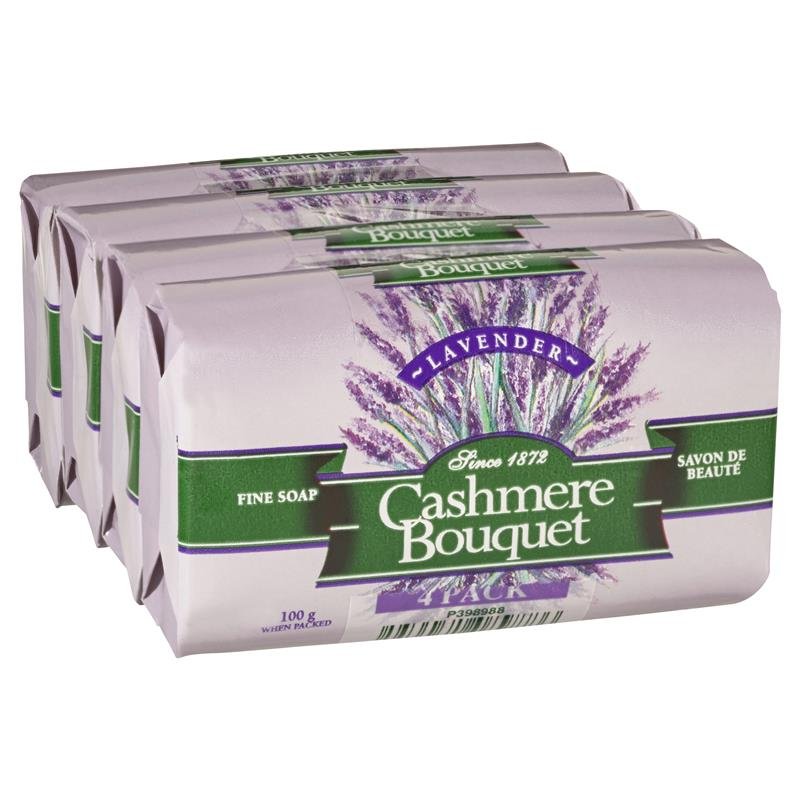 Cashmere Bouquet 薰衣草香皂 4 x 100g