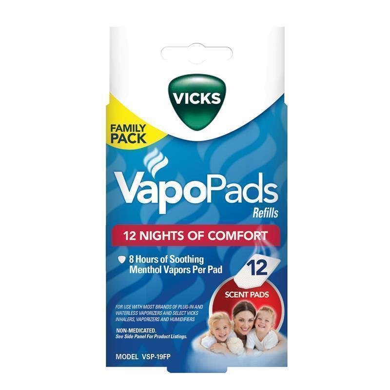 Vicks 蒸汽香薰片补充装 家庭装 12片