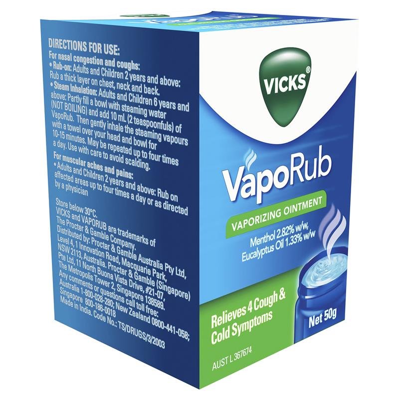 Vicks VapoRub 通鼻胸口涂抹膏 50g