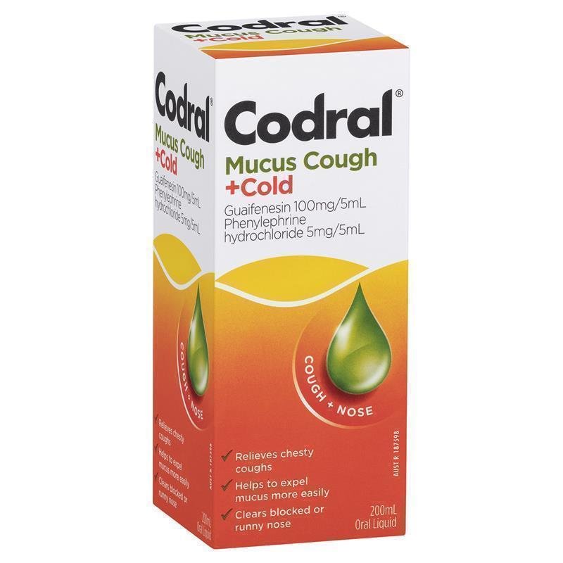 Codral 化痰止咳感冒糖浆 200ml