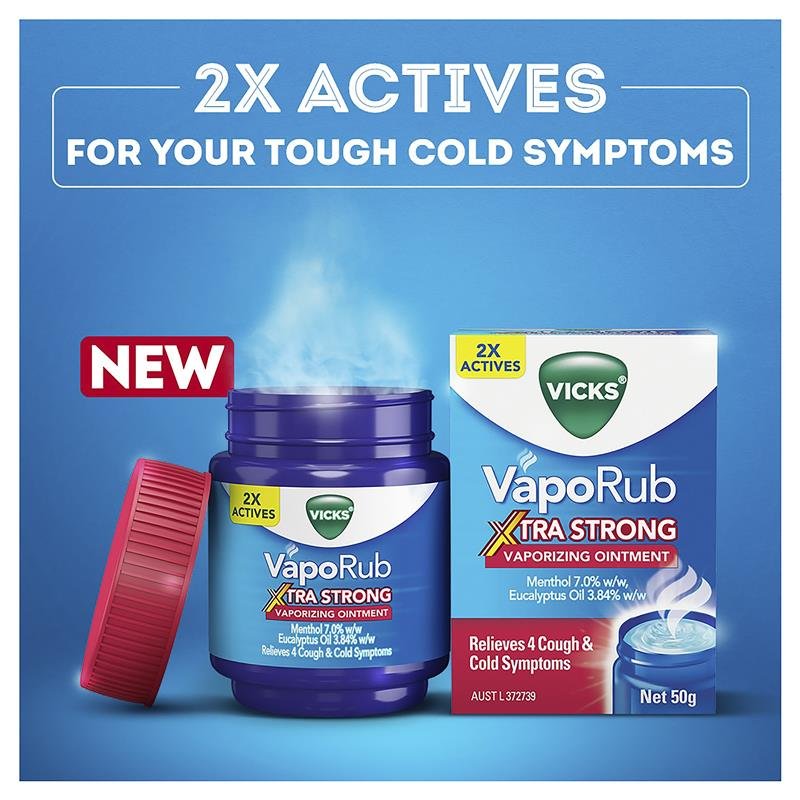 Vicks VapoRub 加强型通鼻涂抹膏 100g
