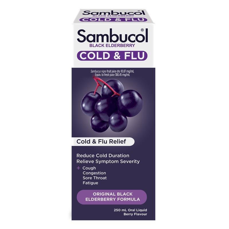 Sambucol 黑接骨木 感冒流感口服液 250ml
