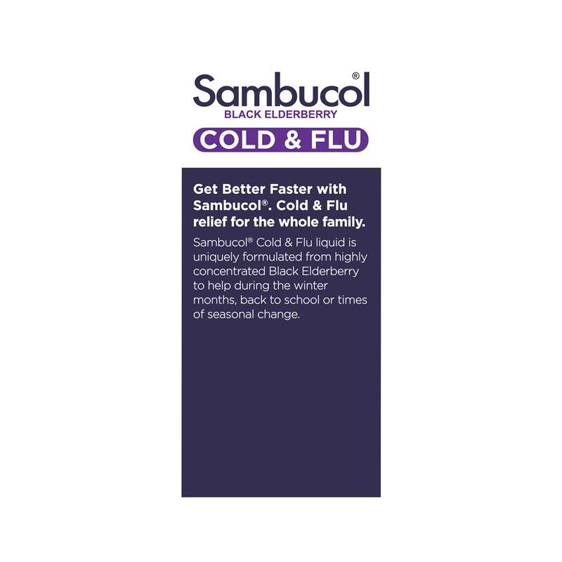 Sambucol 黑接骨木 感冒流感口服液 250ml