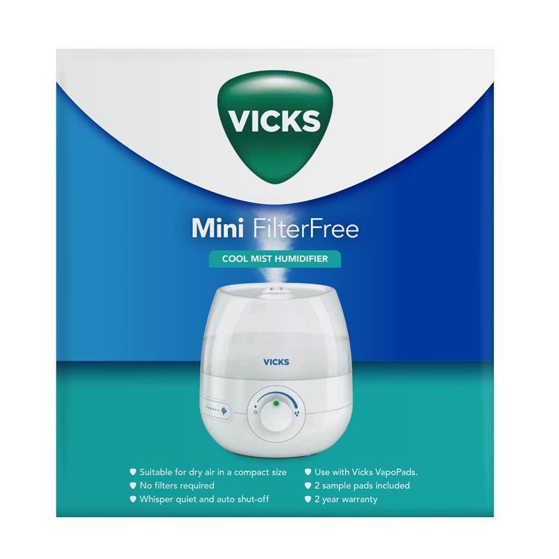 Vicks 维克斯 迷你无滤网冷雾加湿器