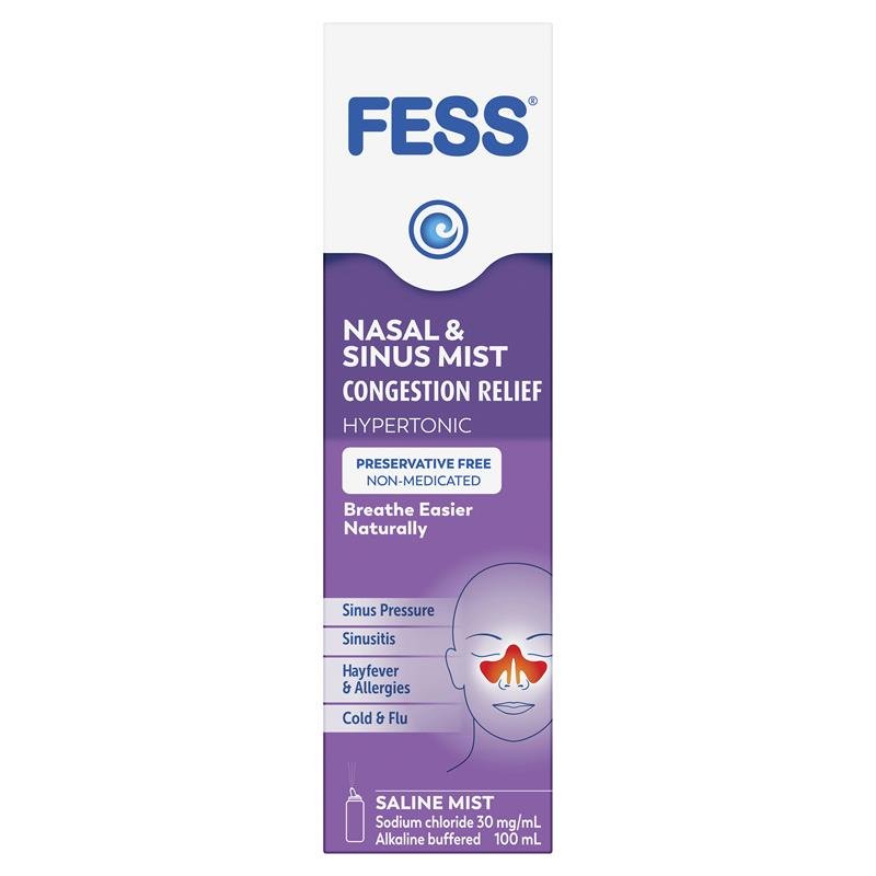 Fess 鼻腔鼻窦生理盐水喷雾 100ml