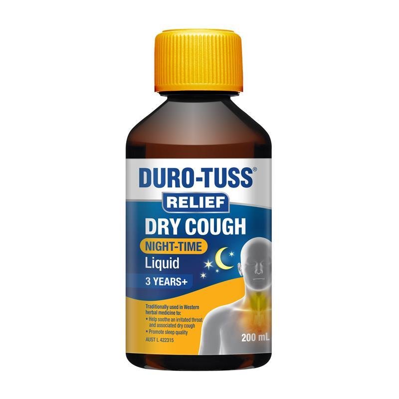 Durotuss 夜间干咳缓解口服液 200ml