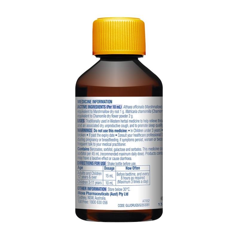 Durotuss 夜间干咳缓解口服液 200ml