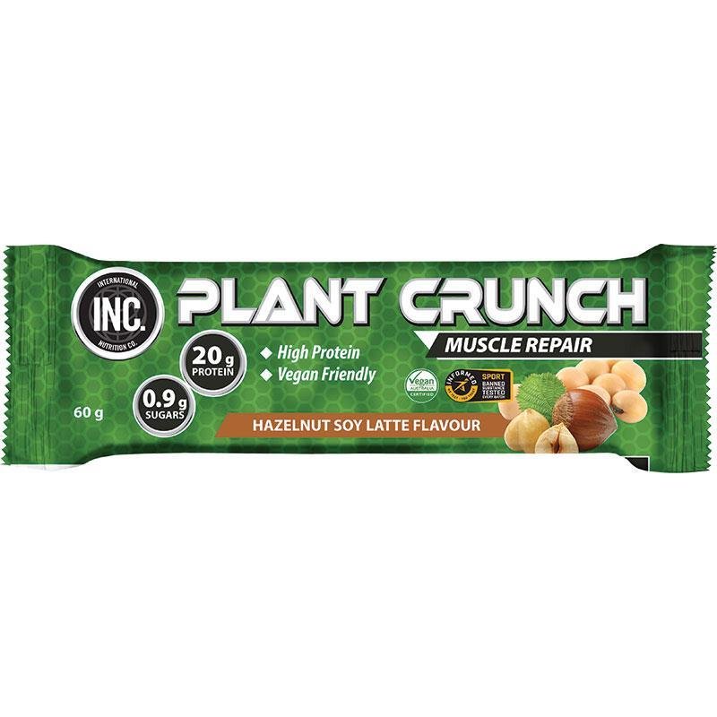 INC. 植物蛋白棒 榛子豆奶拿铁味 60g