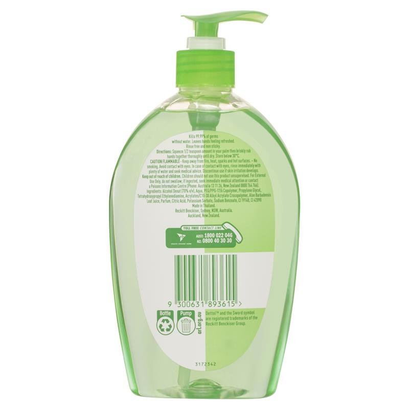 Dettol 滴露 免洗消毒洗手液 清新 500ml