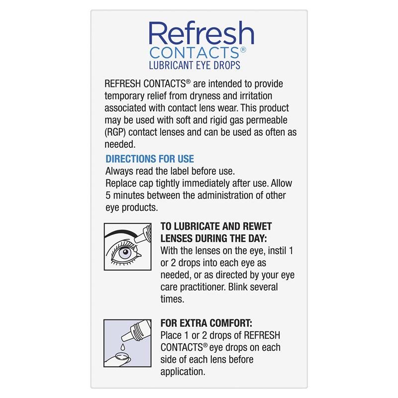 Refresh 隐形眼镜润眼液 15ml